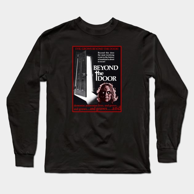 Beyond the Door Long Sleeve T-Shirt by Asanisimasa